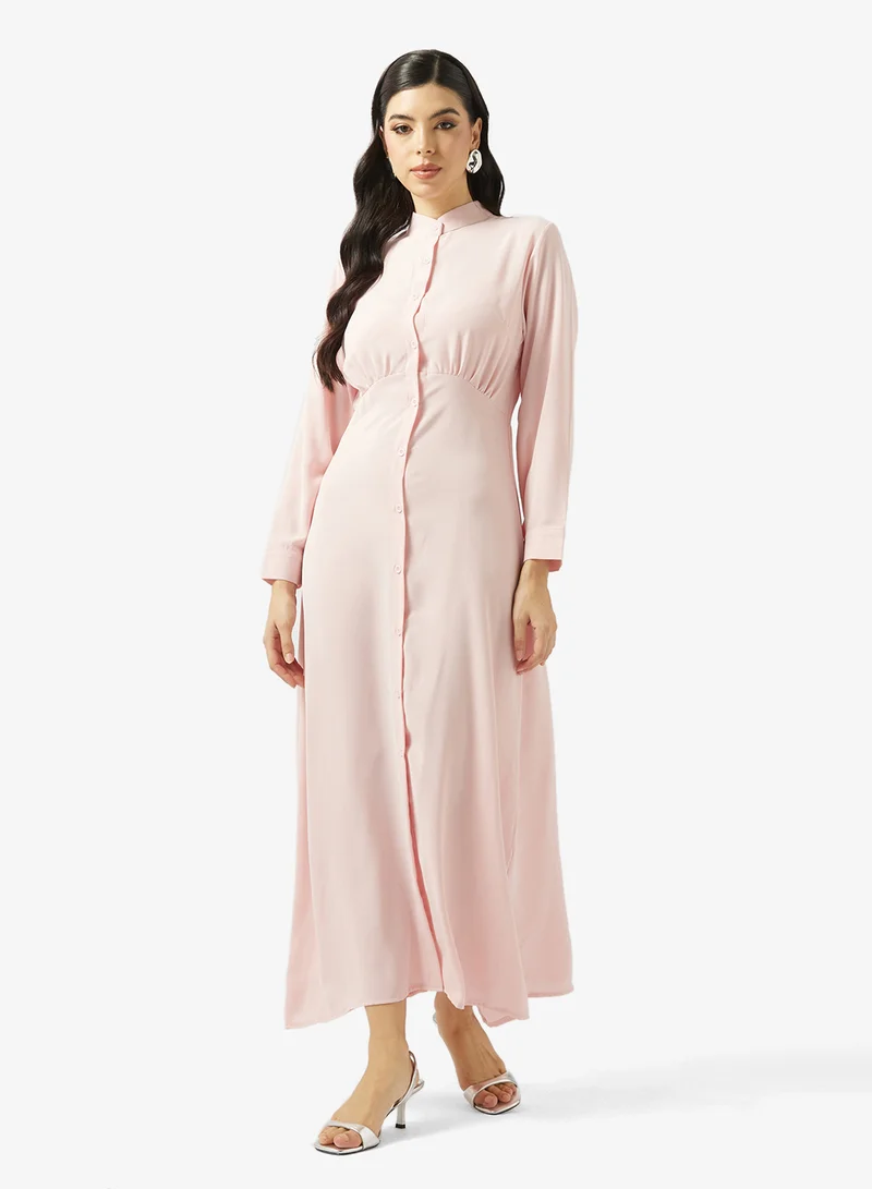 خزانة Button Down Shift Dress
